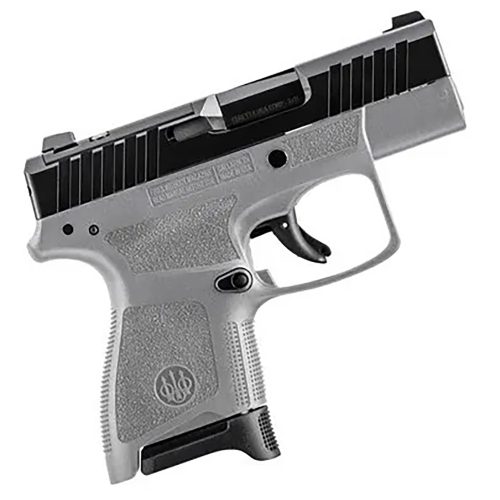 Beretta USA JAXN9268A1 APX A1 Carry Micro-Compact Frame 9mm Luger 8+1 3" Blued Steel Barrel, Black Serrated Steel Slide, Wolf Gray Polymer Frame, Polymer Grip