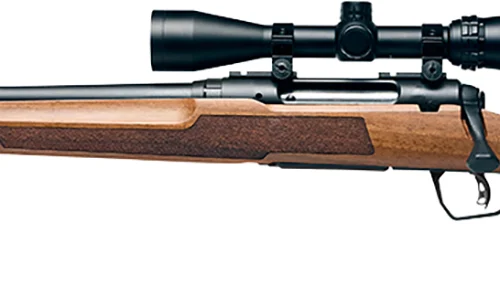 Savage Arms 32271 Axis 2 XP Combo 6.5 Creedmoor 4+1 22" Matte Black Sporter Barrel & Drilled & Tapped Carbon Steel Receiver, Ergonomic Hardwood Stock, Left Hand, Weaver 3-9x40mm Scope