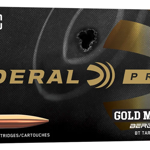 Federal GM6ARCBT1 Gold Medal  6mmARC 108gr 20 Per Box/10 Case