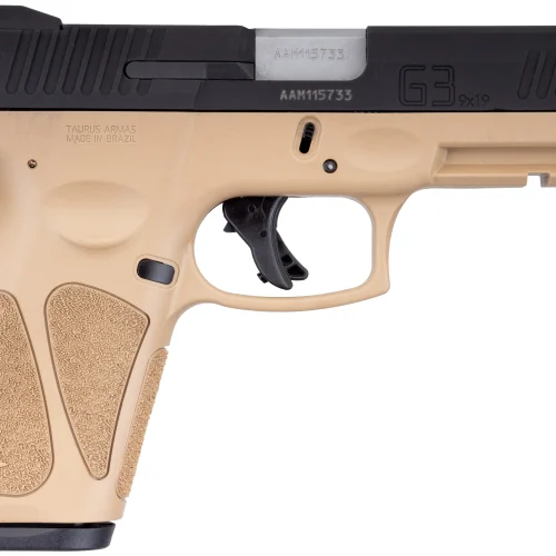 TAURUS G3 9MM BLK/FDE 4" 15+1