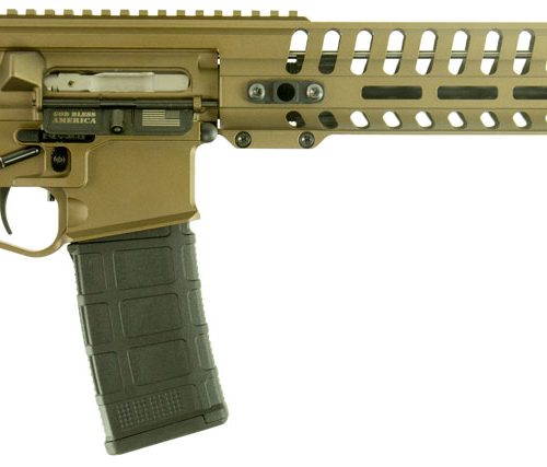 Patriot Ordnance Factory 01145 P415 Edge 223 Rem,5.56x45mm NATO 16.50" 30+1 Burnt Bronze Rec Black 6 Position MFT Stock/Grip