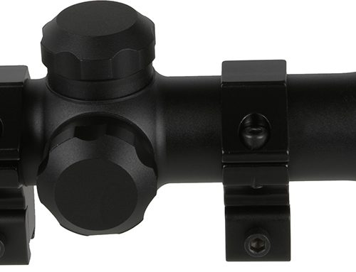 TruGlo TG8504BR Compact  Matte Black 4x32mm 1" Tube Duplex Reticle