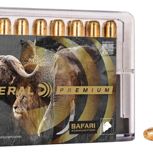 Federal P470T2 Premium Safari Cape-Shok 470NitroExpress 500gr Trophy Bonded Sledgehammer Solid 20 Per Box/10 Case