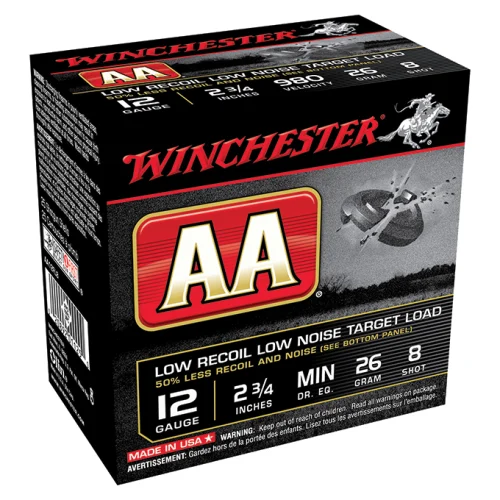 AA LowRecoil 12Ga 2.75" 23gm 1.75dr #8
