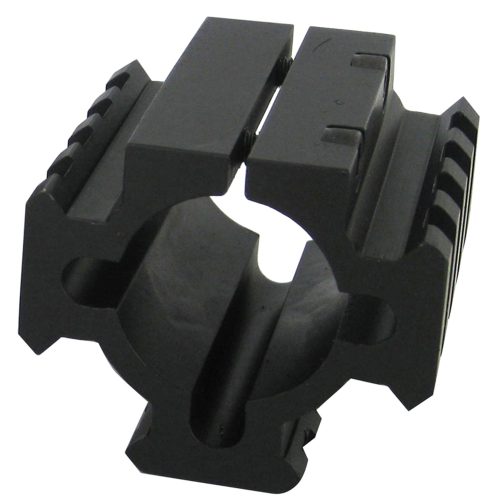 TacStar 1081100 Shotgun Rail Mount Black 1.80" Long