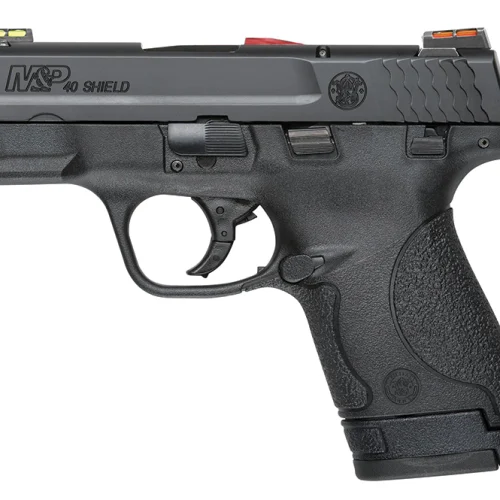 M&P Shield 40SW 3.1" Blk HiViz Cmp 6&7