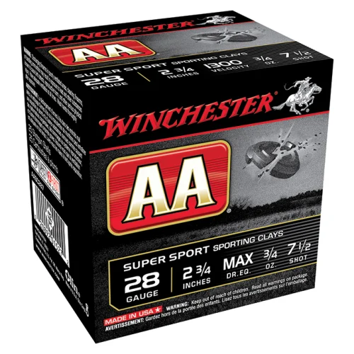 AA SptClay 28Ga 2.75" 3/4oz Maxdr #7.5