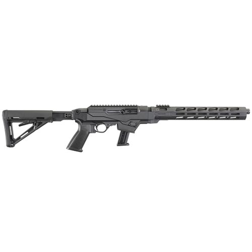 RUG PC CARBINE 9MM 16 TB FF ADJ STK 17RD