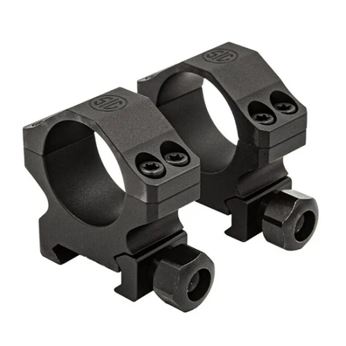 SIG ALPHA1 1 MED RINGS ALUM MATTE BLK