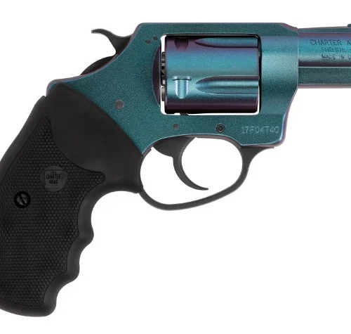 CHARTER ARMS CHAMELEON .38 SPL. ALUMINUM 5 SHOT 2IN FIXED STANDARD IRIDESCENT BLACK PASSIVATE 25387
