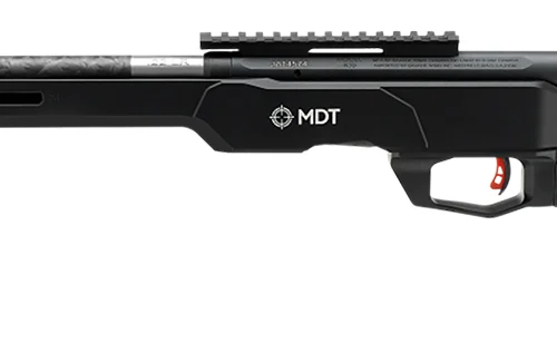 Savage Arms 70556 B22 Precision Lite Bolt 22 WMR 18" Carbon Fiber Wrapped Barrel 10+1 Black Rec Black Adjustable MDT Aluminum Chassis Stock Black Polymer Grip Right Hand