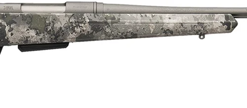 Winchester Repeating Arms 535800228 XPR Extreme 30-06 Springfield 3+1 24" Tungsten Cerakote Fluted Threaded Barrel & Drilled & Tapped Steel Receiver, Fixed TrueTimber VSX Synthetic Stock