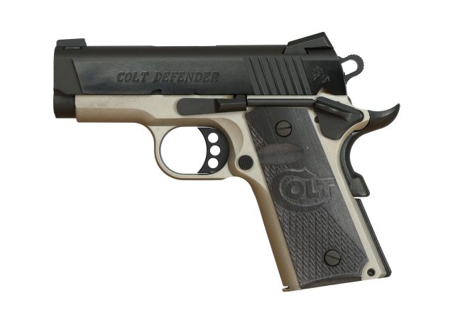 COLT DEFENDER 9MM TWO-TONE 3" 8+1