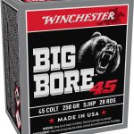 45COLT 250GR JSP BIGBORE