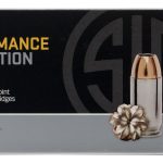 Sig Sauer E45AP250 Elite Performance  45ACP 230gr V-Crown Jacketed Hollow Point 50 Per Box/10 Case