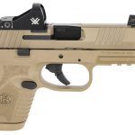 FN 66100801 509 Compact Tactical 9mm Luger  4.32" Threaded Barrel, 10+1 ,  Flat Dark Earth ,  Night Sights ,  Manual Safety Includes Viper Red Dot