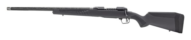 Savage Arms 57716 110 UltraLite 270 Win 4+1 22" Carbon Fiber Wrapped Barrel, Black Melonite Rec, Gray AccuStock with AccuFit, Left Hand