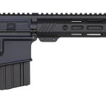Bushmaster 0010015BLK Bravo Zulu 450 Bushmaster 16" 5+1, Black, Anodized Aluminum Rec, 14" M-Lok, Magpul SL Carbine Stock & MOE Grip, Snake Charmer Muzzle Brake