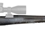 Fierce Firearms FCTRG300WIN24BBO CT Rage  300 Win Mag Caliber with 3+1 Capacity, 24" Carbon Fiber Barrel, Black Cerakote Metal Finish & Blackout Camo Fixed Fierce Tech C3 Stock, Right Hand (Full Size)