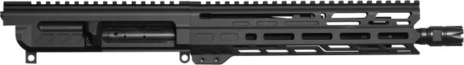 CMMG 30BC239AB Dissent MK4 300 Blackout 10.50", Left Side Charging Handle, Armor Black, Zeroed Linear Comp, 9.60" M-LOK Handguard, Picatinny End Plate, Fits AR-Platform