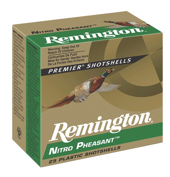 Remington Ammunition 28646 Nitro Pheasant  20Gauge 2.75" 1oz 5Shot 25 Per Box/10 Case