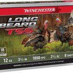 Winchester Ammo LBTSS12L8 Long Beard TSS  12Gauge 3.50" 2 3/4oz Tungsten 8Shot 5 Per Box/10 Case