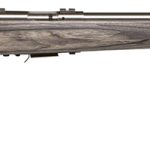 Savage Arms 96705 93R17 BVSS Full Size 17 HMR 5+1 21" Satin Stainless Steel Button-Rifled Heavy Barrel, Satin Stainless Steel Receiver, Gray Laminate Stock, Right Hand