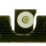 TruGlo TG231B1W Tritium Pro  Black | Green Tritium White Outline Front Sight Green Tritium Rear Sight