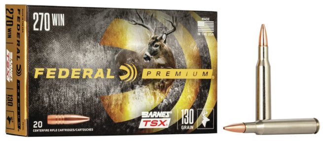 Prem 270 Win 130gr Barnes TSX 20rd
