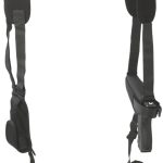 Uncle Mike's 77050 Pro-Pak Horizontal Shoulder Holster Shoulder Size 05 Black Nylon Harness Fits Large Frame Pistol Fits 4.50-5" Barrel Right Hand