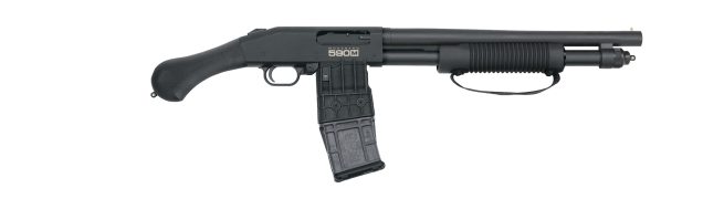 MOSSBERG 590M SHOCKWAVE 12/14 SYN 10+1