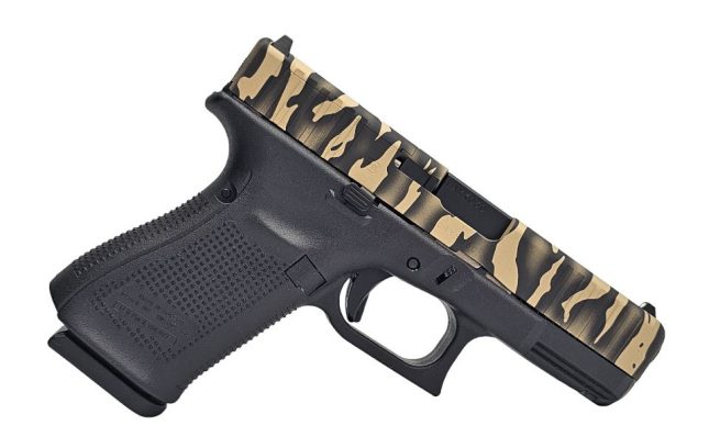 GLOCK 19 GEN5 MOS TIGER CAMO 9MM PA195S204MOSTSC