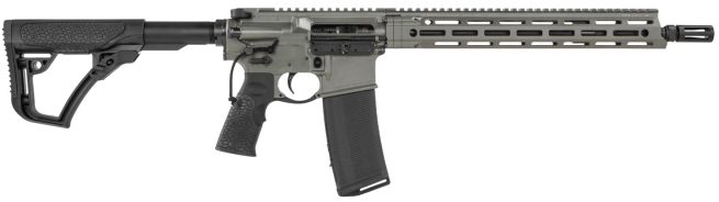 Daniel Defense 0212801219055 DDM4 V7 SLW *CA Compliant 5.56xx45mm NATO 14.50" 10+1 Deep Woods Green Cerakote 6 Position w/SoftTouch Overmolding Stock