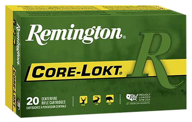 Remington Ammunition 28417 Core-Lokt  280Rem 165gr Soft Point Core Lokt 20 Per Box/10 Case