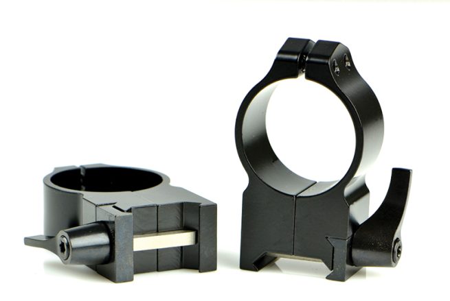 Maxima Rings 30mm QD Matte Extra High