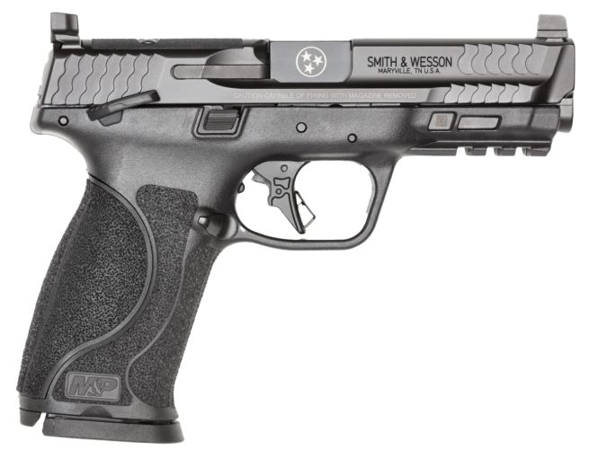 SW M&P9 M2.0 9MM 4.25 OR TS TN LOGO BLK 17RD
