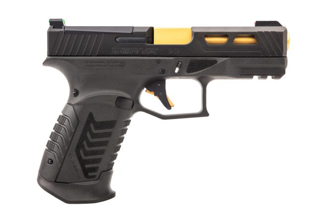 DERYA DY9 9MM BK/GLD 15+1 3.8" OR US
