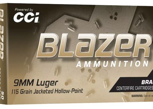 Blazer Brass 9mm 115gr JHP