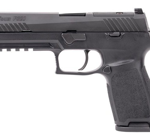 P320 Full Size 9mm 4.7" Black (2) 10-rd