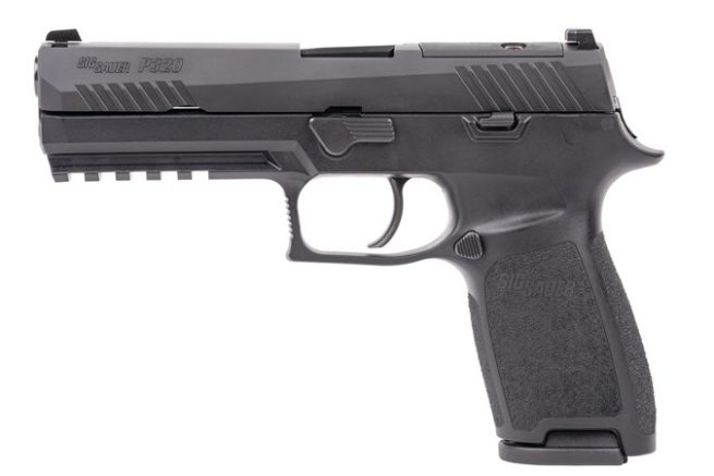 P320 Full Size 9mm 4.7" Black (2) 10-rd