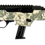 Ruger 19107 PC Carbine  9mm Luger 17+1 16.12" Threaded/Fluted Barrel, Type III Hard Coat Anodized Aluminum Alloy Receiver, Green Digital Camo Stock, Optics Ready