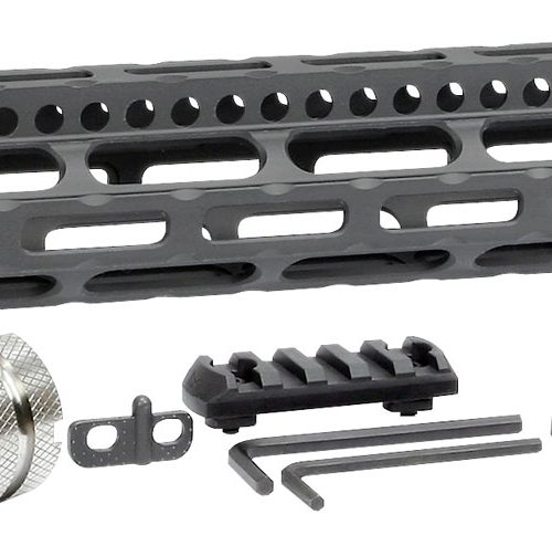Midwest Industries MIULW14 Ultralight  AR-15 Black Hardcoat Anodized Aluminum/Polymer 14" Picatinny/M-LOK