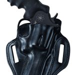 Galco CM800B Combat Master  OWB Black Leather Belt Slide Fits Glock 43/43x Fits Springfield Hellcat Right Hand