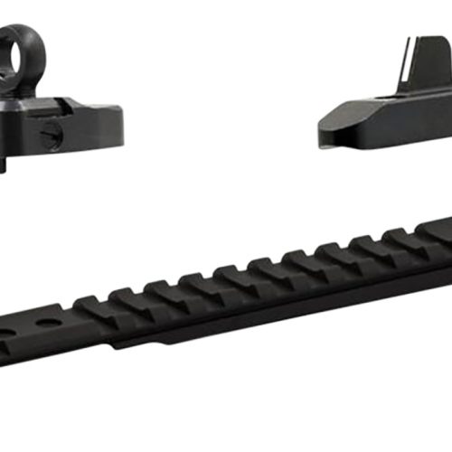 XS Sights ML10045 Marlin Optic Mounts & Ghost Ring Sight Sets  Black Anodized 0 MOA