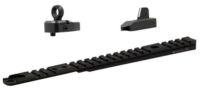 XS Sights ML10045 Marlin Optic Mounts & Ghost Ring Sight Sets  Black Anodized 0 MOA