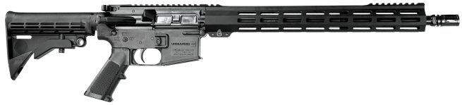 UnBranded AR 223WYBR0004 UAR-C Carbon 223 Wylde 30+1 16" Barrel, Black Nitride Metal Finish, Black Collapsible Stock, Textured Black Polymer Grip