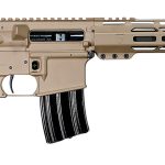 Alexander Arms  Tactical  50 Beowulf 7+1 18" Black Fluted/Threaded Barrel, Flat Dark Earth Cerakote Picatinny Rail Aluminum Receiver, M-LOK Handguard, Black Synthetic B5 Bravo Stock, Black A2 Grip