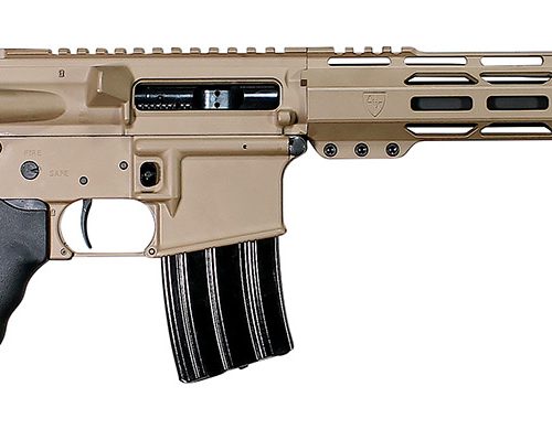 Alexander Arms  Tactical  50 Beowulf 7+1 18" Black Fluted/Threaded Barrel, Flat Dark Earth Cerakote Picatinny Rail Aluminum Receiver, M-LOK Handguard, Black Synthetic B5 Bravo Stock, Black A2 Grip