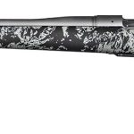 Christensen Arms 8010111900 Mesa FFT 300 Win Mag 3+1 22" Threaded Barrel, Tungsten Gray Cerakote, Black with Gray Webbing Stock, Left Hand