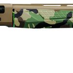 Charles Daly 930328 601  12 Gauge 4+1 3" 28" Vent Rib Barrel, Flat Dark Earth Finish Aluminum Receiver, Woodland Camo Synthetic Stock, Includes 3 Choke Tubes